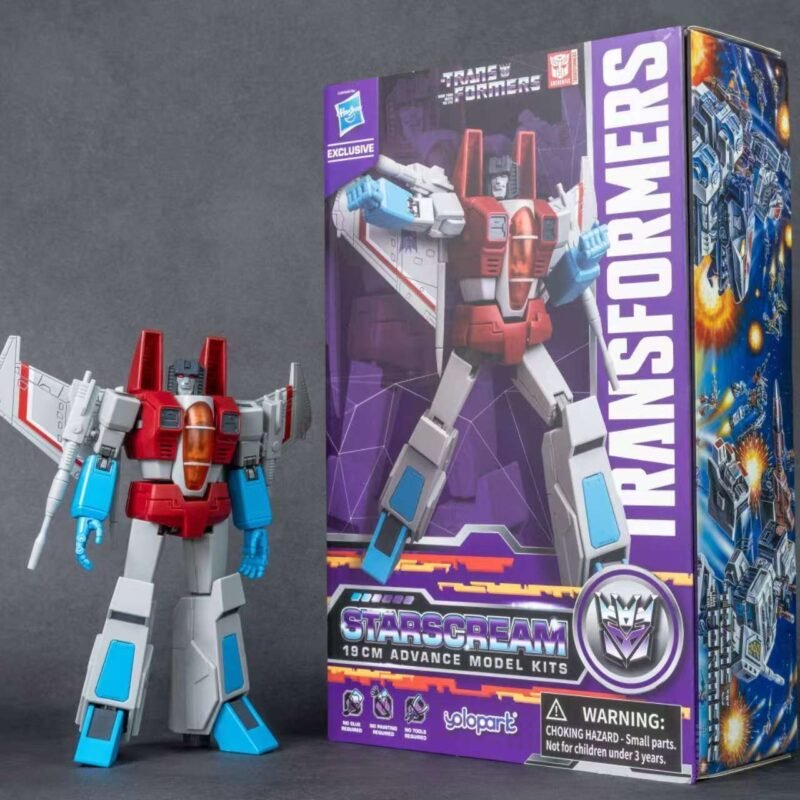 Yolopark AMK Series Transformers: Generation 1 - 19cm Starscream Pre-Assembled Model Kit
