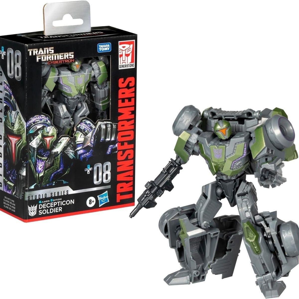 Transformers toy Takara Tomy SSGE-08 Deluxe Class WFC Decepticon Trooper