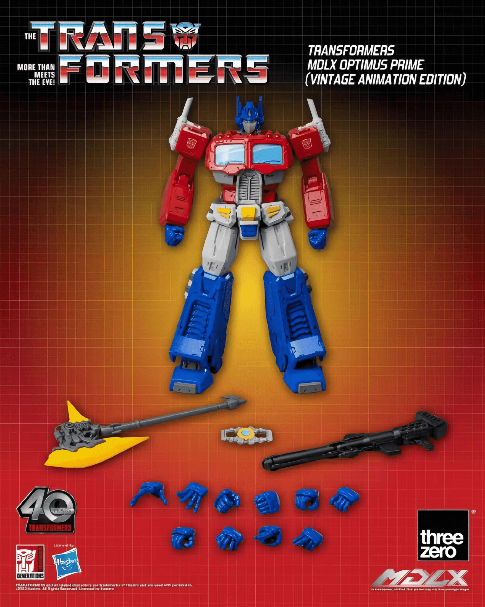Action Figures Transformers MDLX Optimus Prime (Comic Book Edition)
