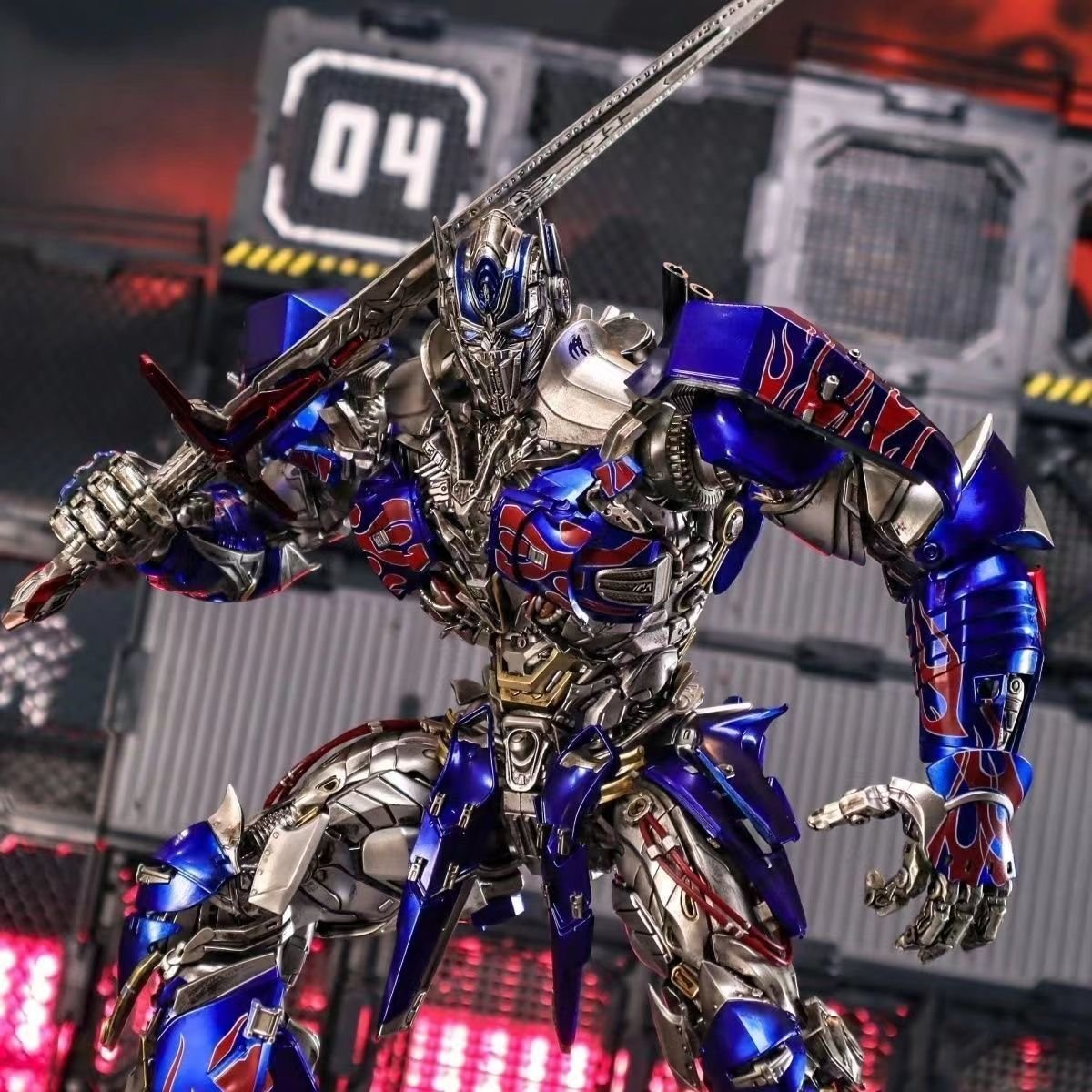 Action Figure 4th Party MF-004 The Last Knight DLX Optimus Prime