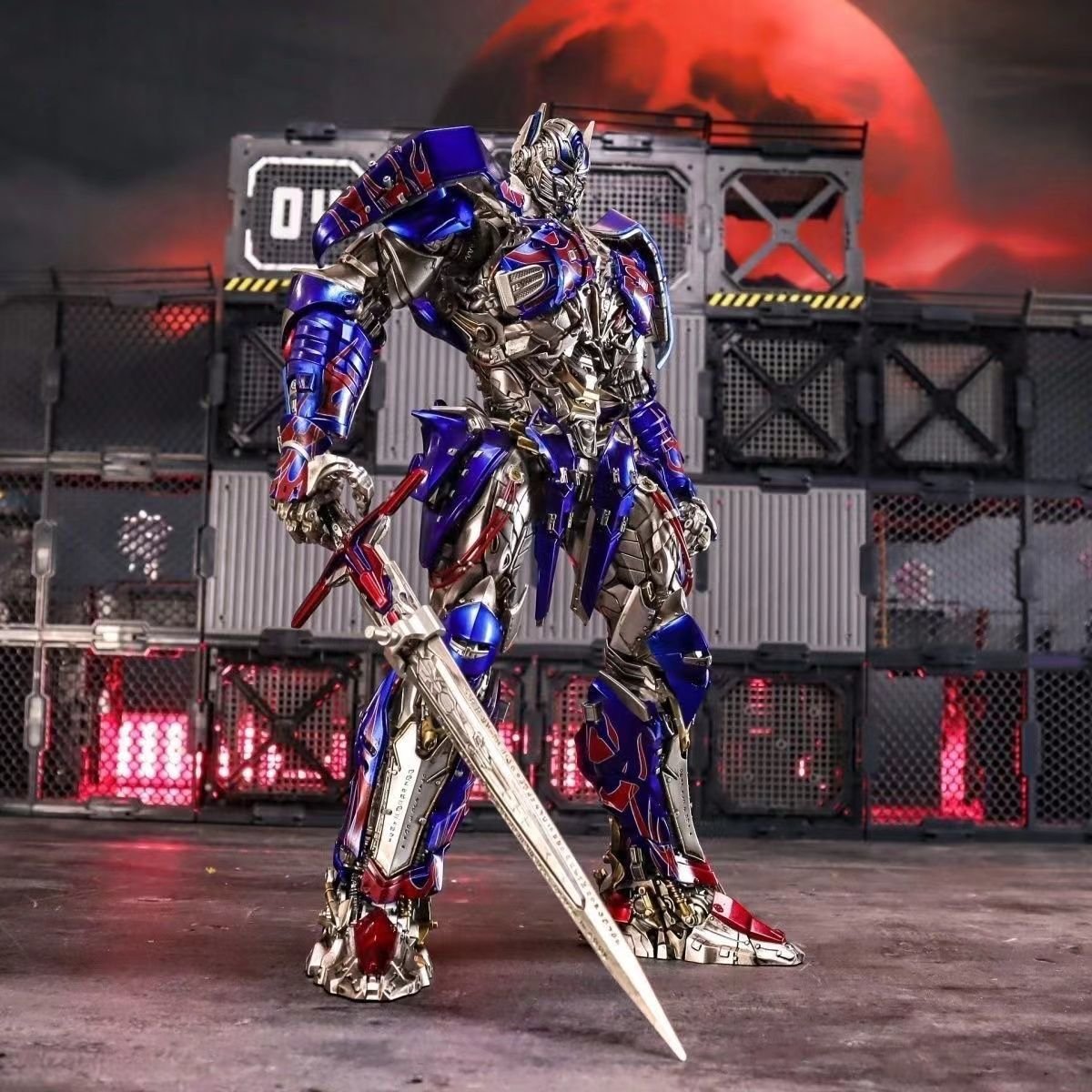 Action Figure 4th Party MF-004 The Last Knight DLX Optimus Prime