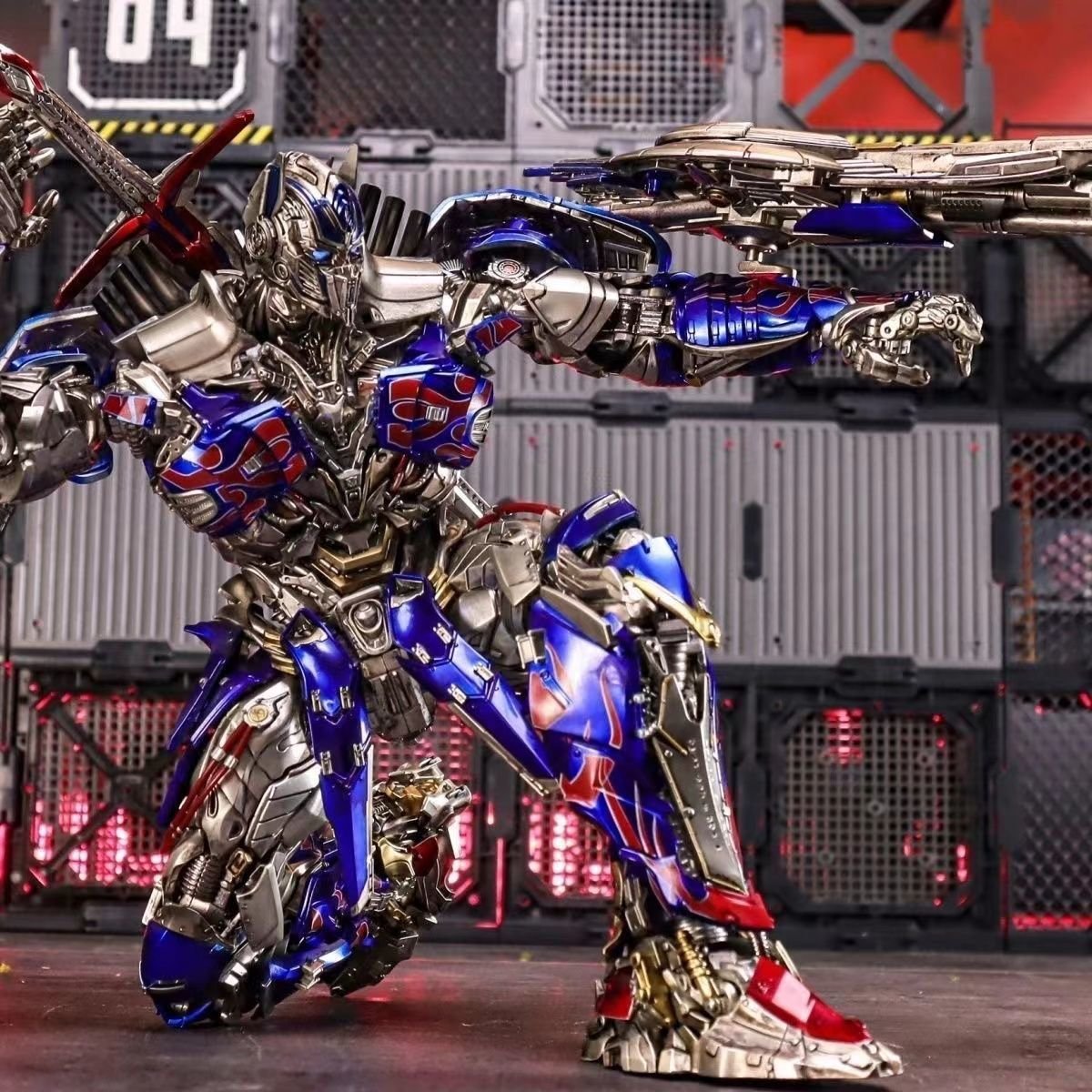 Action Figure 4th Party MF-004 The Last Knight DLX Optimus Prime