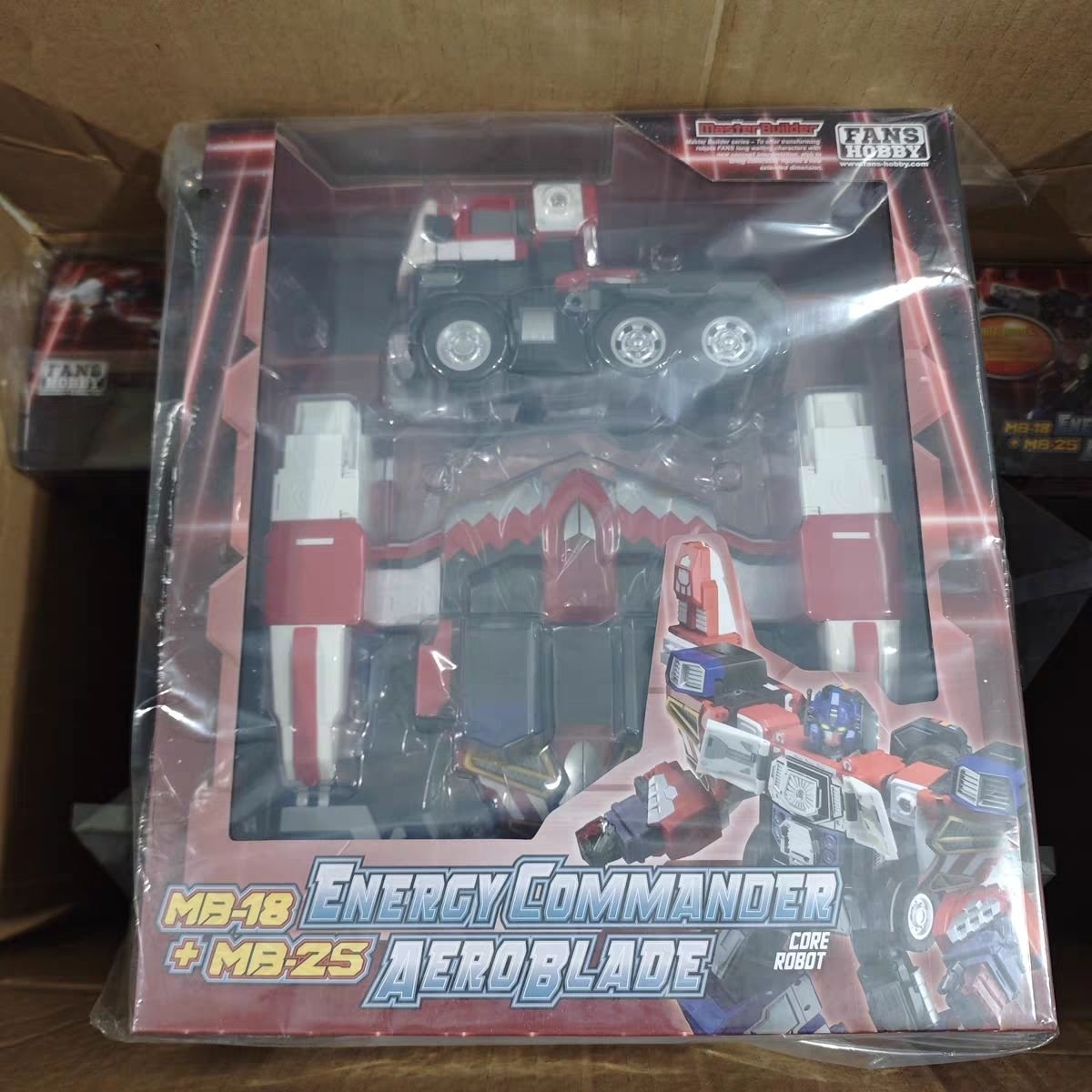 Transformers Toy FansHobby MB-18 Energon Optimus Prime & MB-25 Wing Saber Set of 2