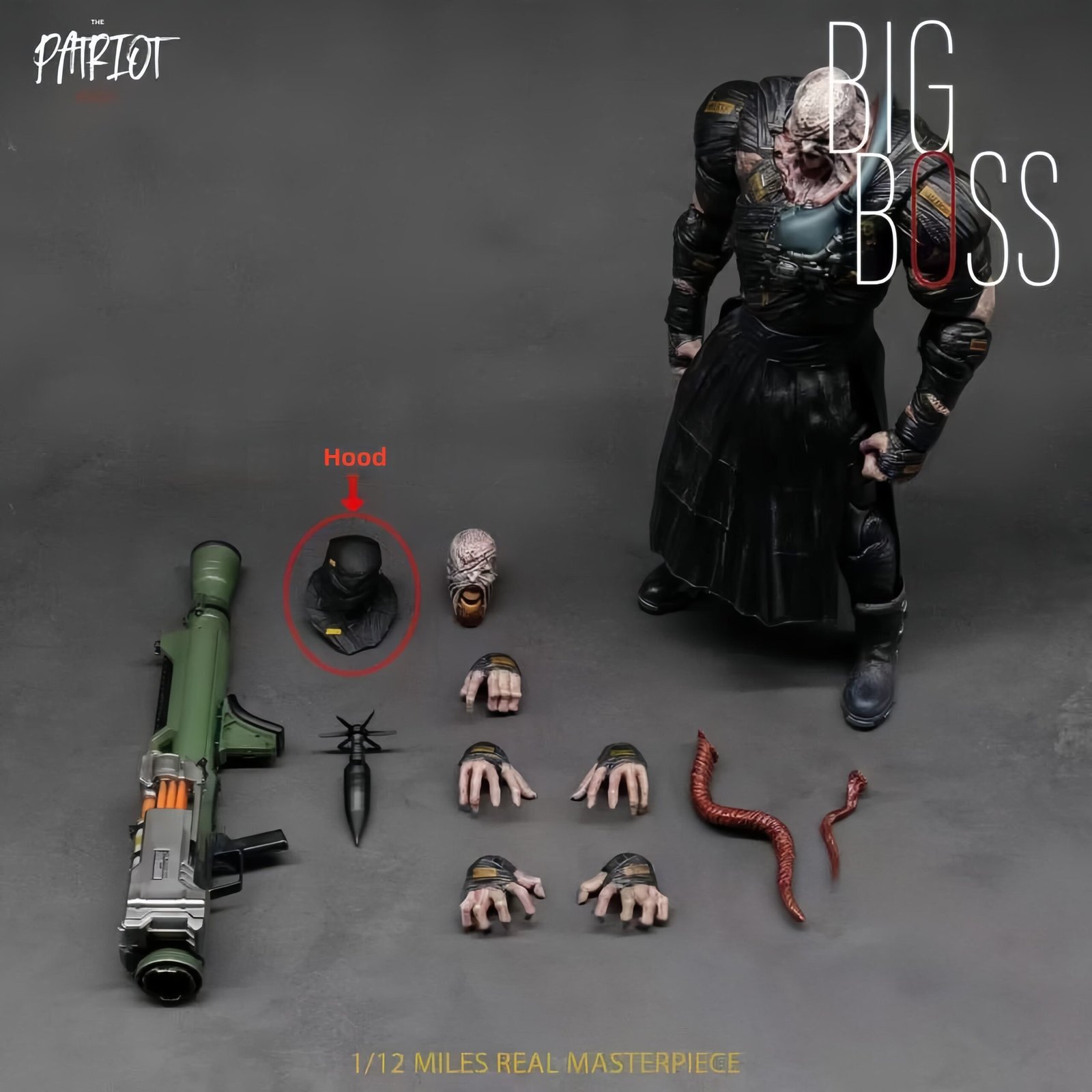 Action Figure Patriot studio 1/12 Resident Evil BIG BOSS