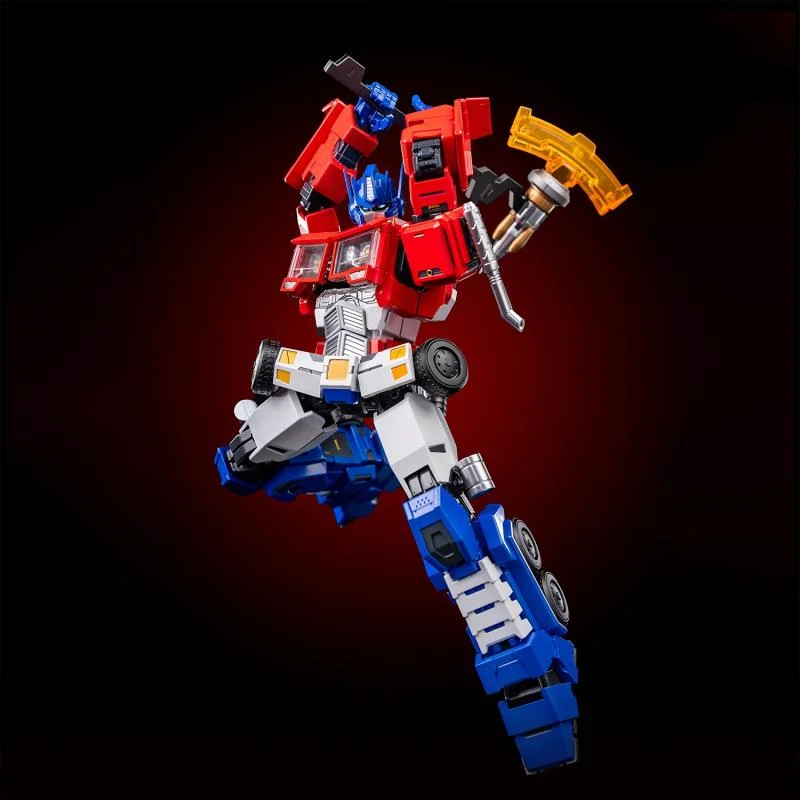 Unix Square Combot Transformers Optimus Prime Licensed Convertable Figures