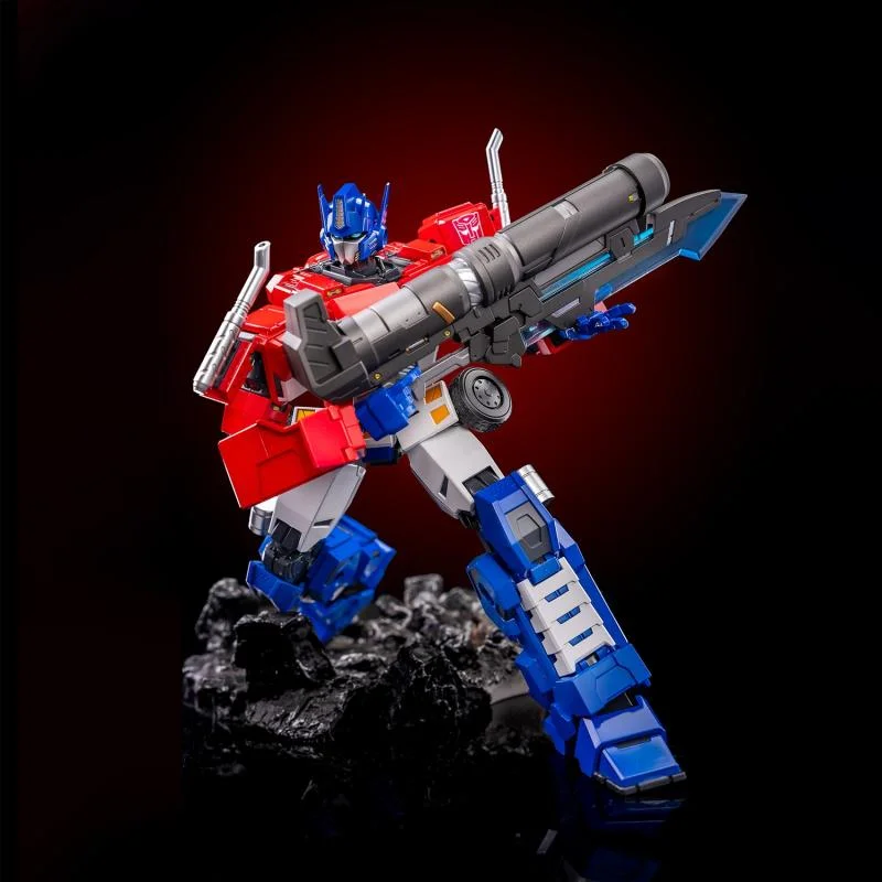 Unix Square Combot Transformers Optimus Prime Licensed Convertable Figures