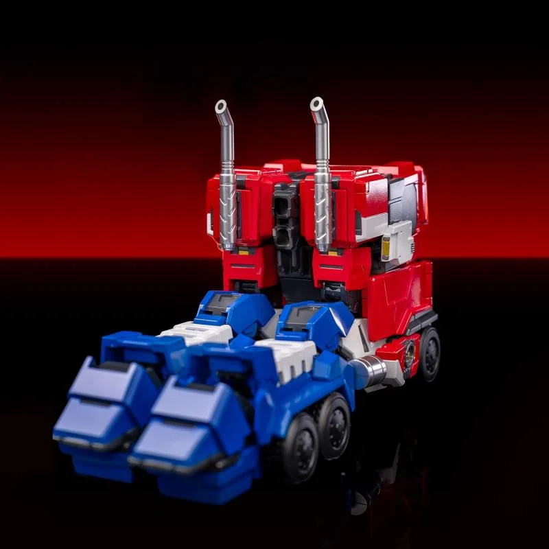 Unix Square Combot Transformers Optimus Prime Licensed Convertable Figures