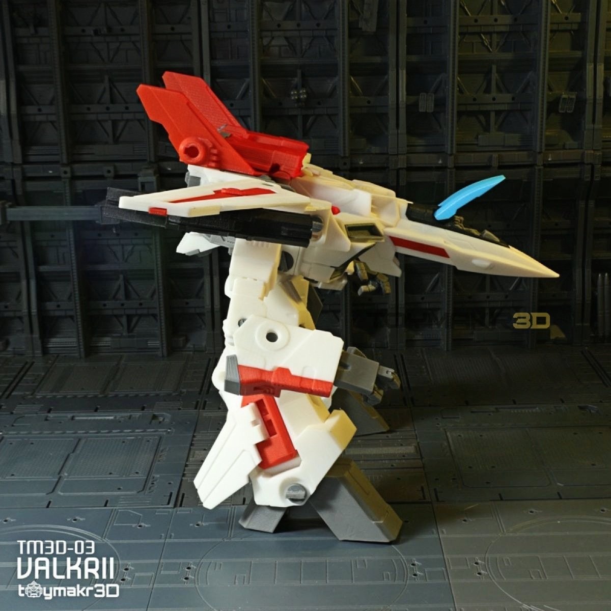 TOYMAKR3D Macross TM3D-03 VF-1 Model Kit