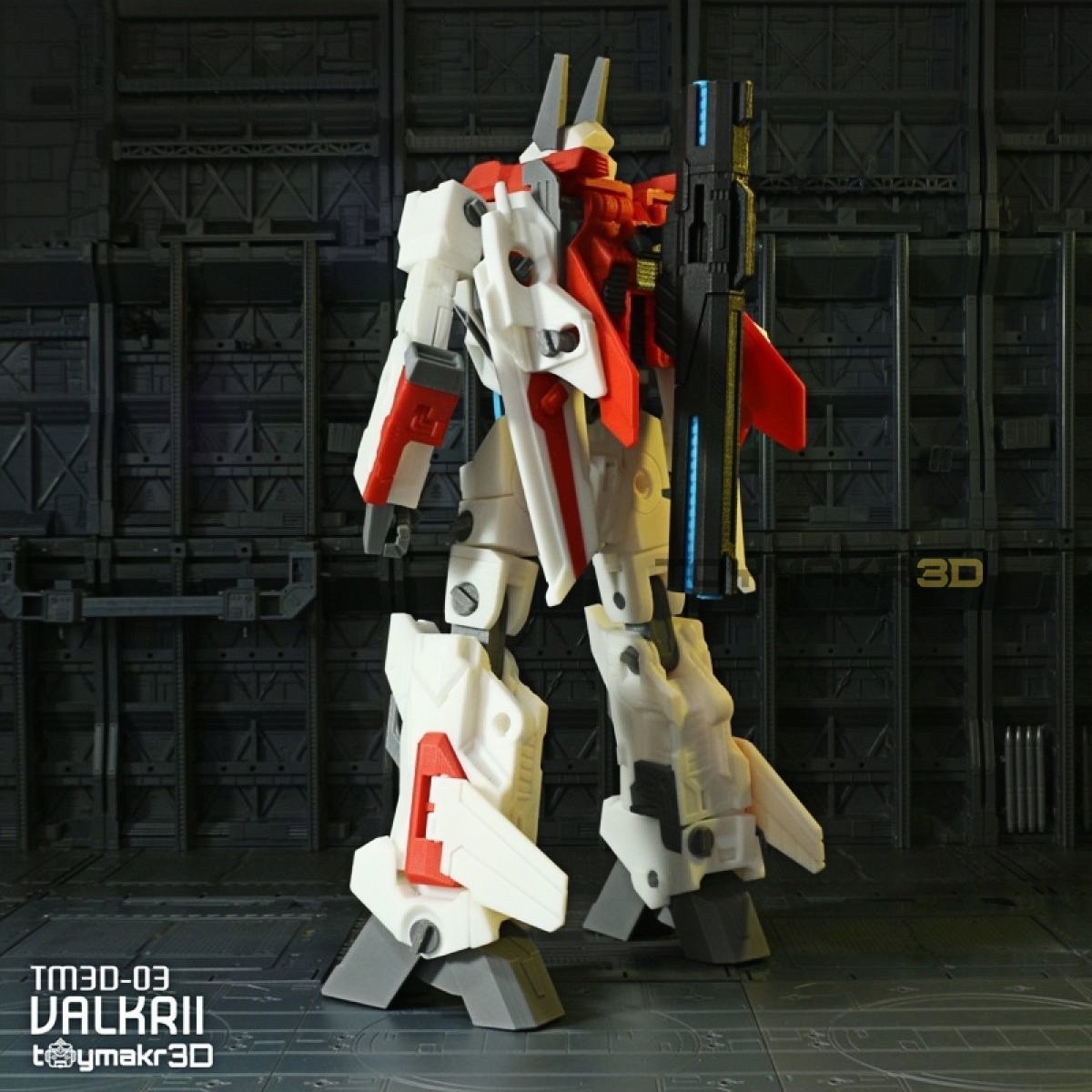 TOYMAKR3D Macross TM3D-03 VF-1 Model Kit